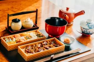 Boite Bento Japonais Bois - Lunch Box Repas du Midi