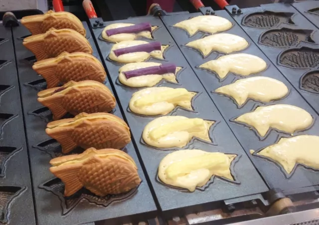 taiyaki en sandwich