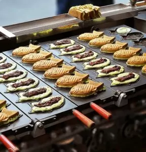 cuisson des taiyaki