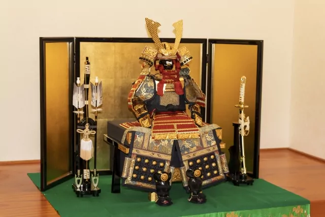 poupée samouraï gogatsu ningyō