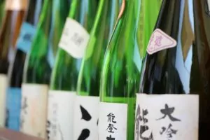 bouteilles de saké